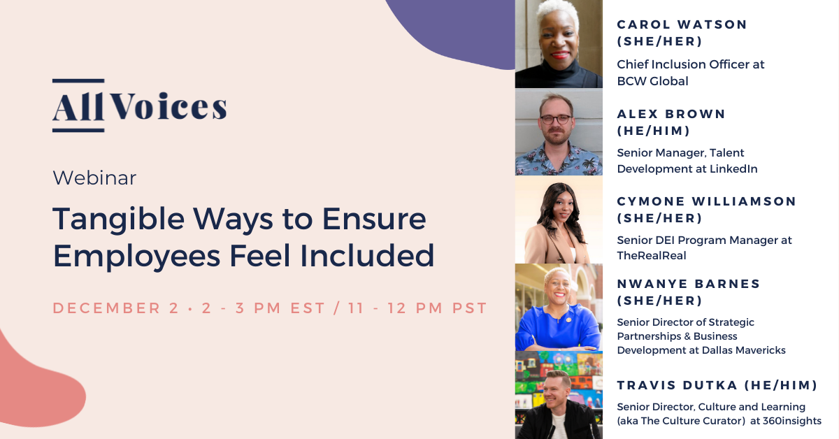 Learn tangible ways to ensure employees feel included. 