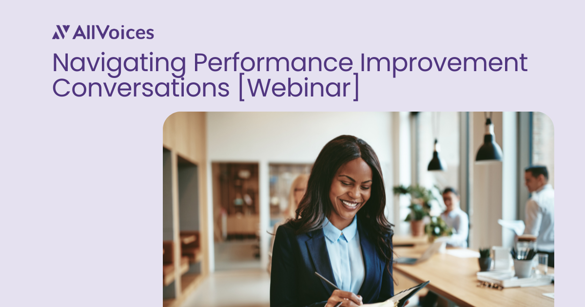 Join us for a timely discussion with HR pros centered around strategies and best practices for conducting performance improvement conversations.